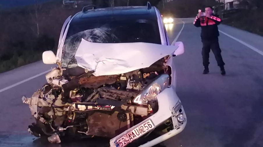 Ordu'da trafik kazasında 2 kişi öldü, 5 kişi yaralandı