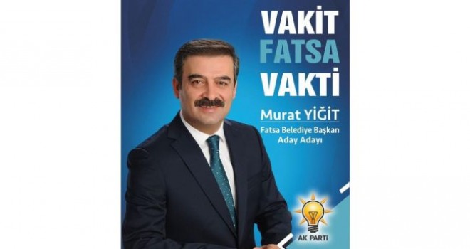 MURAT YİĞİT FATSA İÇİN PROJELERİNİ ANLATTI