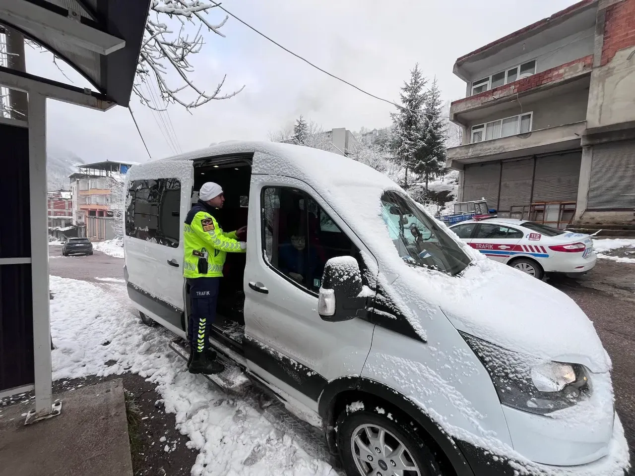 Okul Servis Araçlarına Denetim ve Bilgilendirme