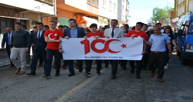 Kabadüz'de Gençlik Yürüyüşü