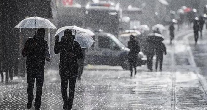 Meteorolojiden sağanak uyarısı