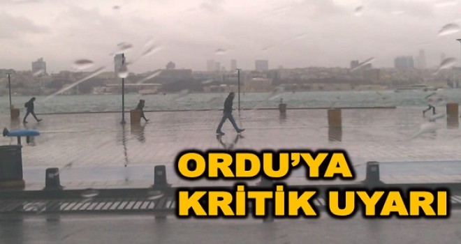 'DİKKATLİ VE TEDBİRLİ OLUN!'