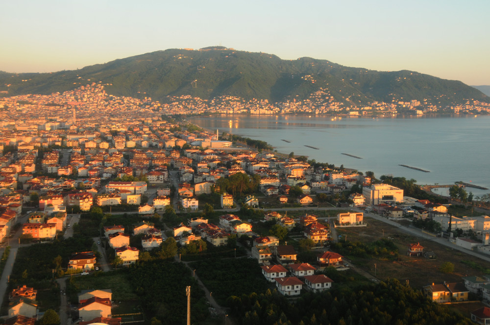 Vali ÇİFTÇİ, Ordu yu Havadan İnceledi