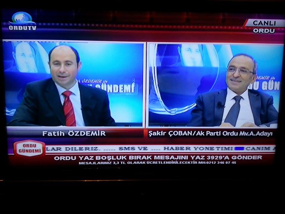 Ordu Gündeminde güçlü isim Şakir ÇOBAN