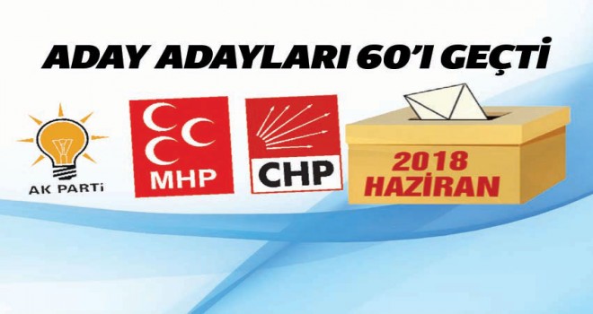 Partilerin aday adayları kimler?