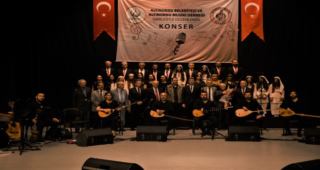 ALTINORDU BELEDİYESİ VE MUSİKİ DERNEĞİ’NDEN ‘HALK MÜZİĞİ’ COŞKUSU