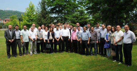 Ordu Valisi Basın Mensupları ile Vedalaştı