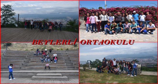 Beylerli Orta Okulundan Öğrencilere Yıl Sonu Gezisi