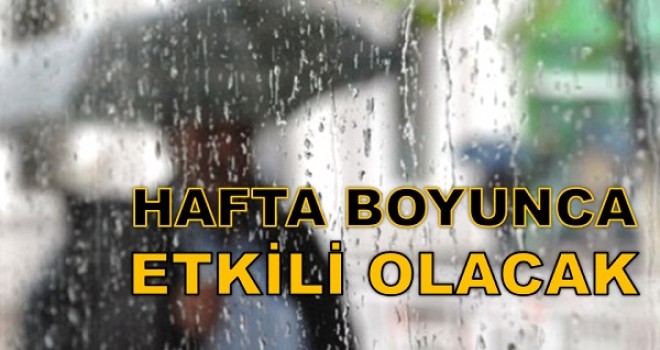 ORDU İÇİN YAPILAN UYARIYA DİKKAT!