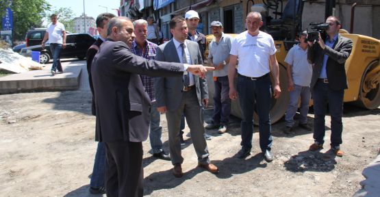 Altınordu da Asfaltlama Başladı