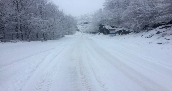 Ordu'da Kar Kalınlığı 25 Cm