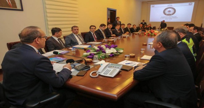 Seçim Güvenliği Toplantısı Yapıldı.