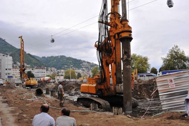 Fore kazıkları çakıldı