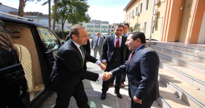 Ordu Valisi Balkanlıoğlu'na Ziyaretler