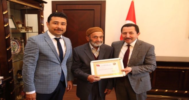 Ordu'da Yaşlı Çift Mal Varlıklarını Sydv'ye Bağışladı