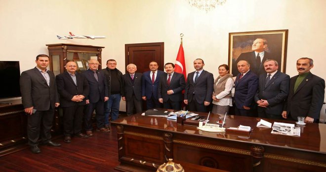 Ünye Stk’lardan Vali Balkanlıoğlu’na Ziyaret